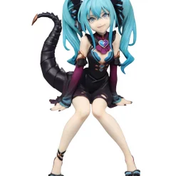 Promo 😍 Furyu Hatsune Miku: Villain Ver. Noodle Stopper Figure 🧨