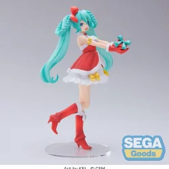 New 👍 Sega Interactive Hatsune Miku: ❄ Christmas 2022 Ver. Super Premium Figure 🛒 -Hatsune Miku Figure 1c8aaf135b6c4b8897e51b28b5ef70c3.jpg 1