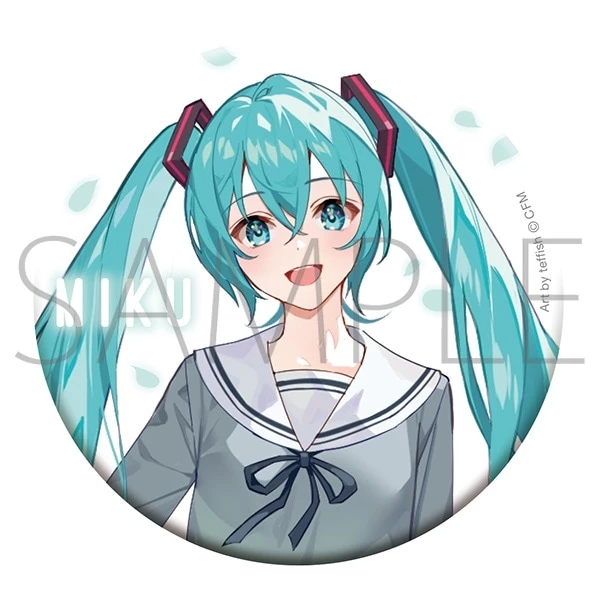 Promo 🔔 Hatsune Miku Series Teffish School Uniform Pin Badge 🎁 4 Promo 🔔 Hatsune Miku Series Teffish School Uniform Pin Badge 🎁 - Image 2