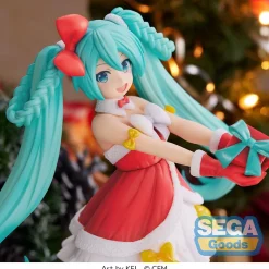New 👍 Sega Interactive Hatsune Miku: ❄ Christmas 2022 Ver. Super Premium Figure 🛒 -Hatsune Miku Figure 2809929bd9b34b9693b3568846a29aee.jpg 1