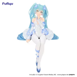 Best Sale ⭐ Furyu Hatsune Miku: Flower Fairy Nemophil Ver. Noodle Stopper Figure W/ Bonus 👍