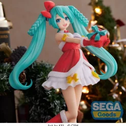 New 👍 Sega Interactive Hatsune Miku: ❄ Christmas 2022 Ver. Super Premium Figure 🛒 -Hatsune Miku Figure 92a335d6511c402d913eb0e784731383.jpg 1