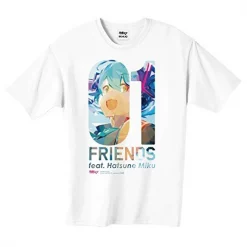 Coupon 🌟 Bighead 01 Friends Feat. Hatsune Miku T-Shirt 👏