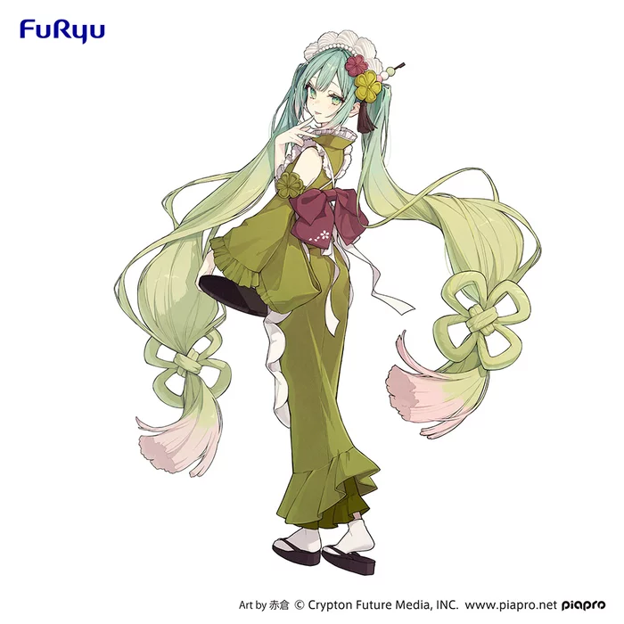 New 🛒 Furyu Exceed Creative Figure Hatsune Miku: Matcha Green Tea Parfait ⌛ 11 New 🛒 Furyu Exceed Creative Figure Hatsune Miku: Matcha Green Tea Parfait ⌛ - Image 9