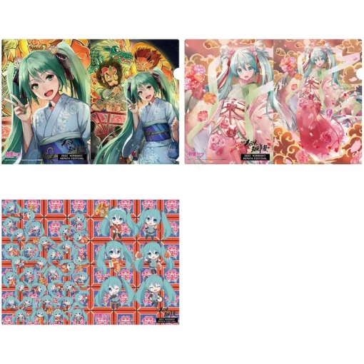 Best deal ✨ KADOKAWA Hirosaki Neputa 300th Anniversary Festival X Hatsune Miku Clear File Collection 😍 -Hatsune Miku Figure bbda3ed93c7c4051877b91f9ad2b88cd.jpg 1
