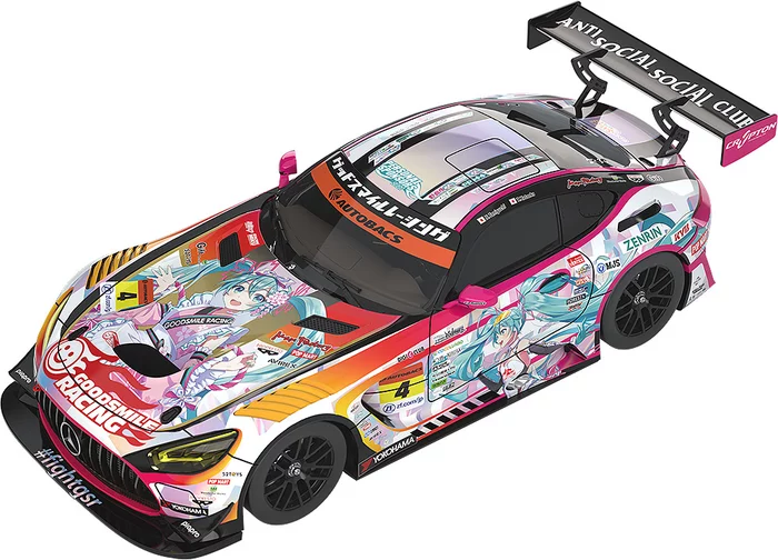 Brand new 🧨 Good Smile Racing 1/64 Scale Good Smile Hatsune Miku AMG 2021 Super GT Round 3 Ver. 🥰 4 Brand new 🧨 Good Smile Racing 1/64 Scale Good Smile Hatsune Miku AMG 2021 Super GT Round 3 Ver. 🥰 - Image 2