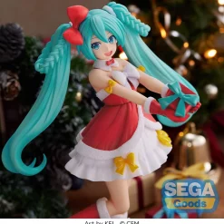 New 👍 Sega Interactive Hatsune Miku: ❄ Christmas 2022 Ver. Super Premium Figure 🛒 -Hatsune Miku Figure d405f8e7fef949d9879892fc9962fbca.jpg 1