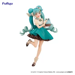 Deals ✨ Furyu Hatsune Miku Sweet Sweets Series Figure: Chocolate Mint Ver. (Re-run) ⭐