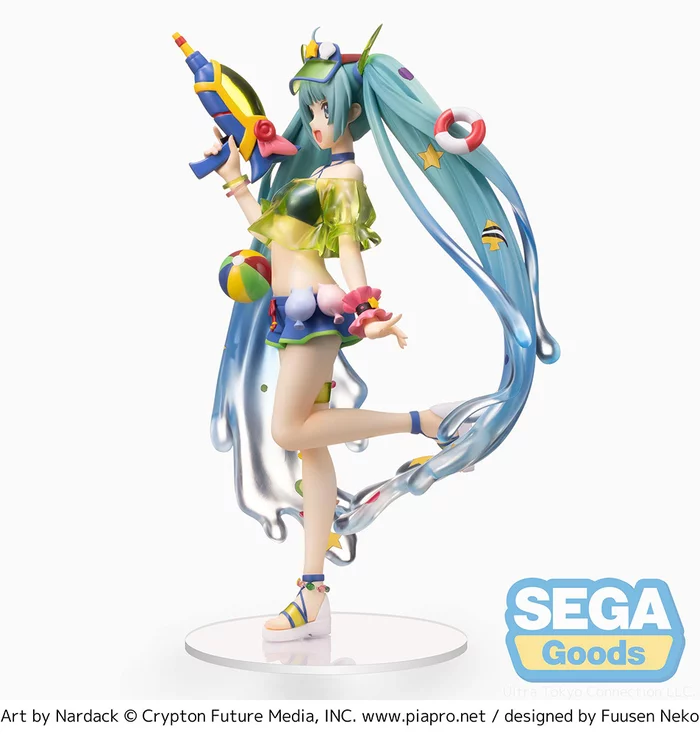 Best deal ✨ Sega Interactive Hatsune Miku: Splash Parade Ver. Super Premium Figure 🤩 4 Best deal ✨ Sega Interactive Hatsune Miku: Splash Parade Ver. Super Premium Figure 🤩 - Image 2
