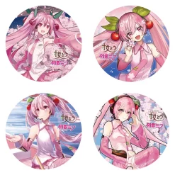 New 😍 KADOKAWA Hirosaki Cherry Blossom Festival 2022 X Sakura Miku Holographic Tradable Pin Badges (1 Pack) 😍