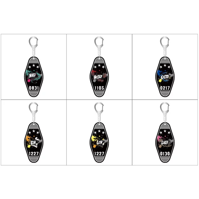 Cheapest ✨ Hatsune Miku Creators Party Motel Keychain Collection ✔️ 3 Cheapest ✨ Hatsune Miku Creators Party Motel Keychain Collection ✔️